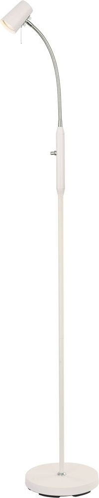 Pilot golvlampa - Vit/krom