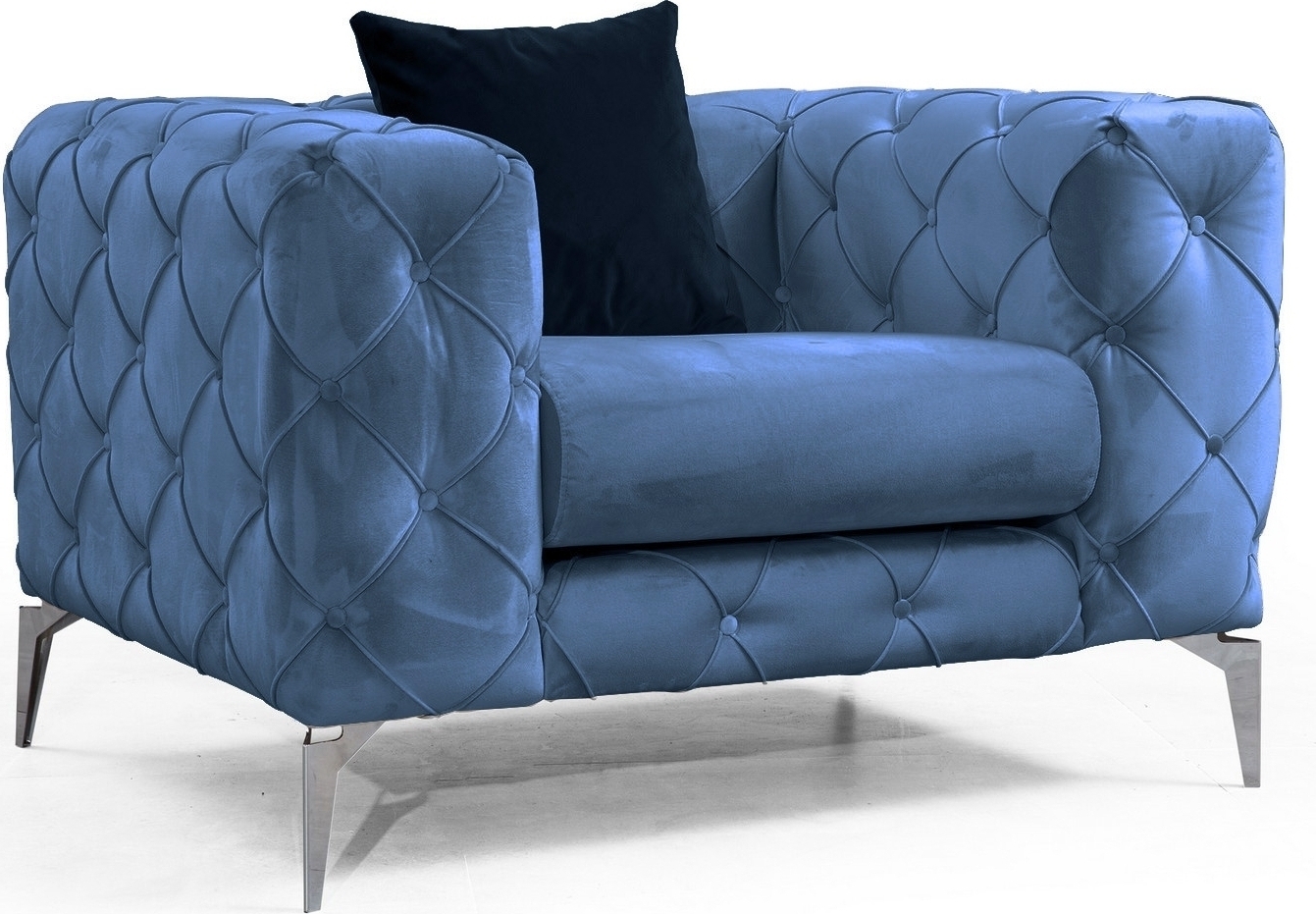 F�t�lj i bl� sammet