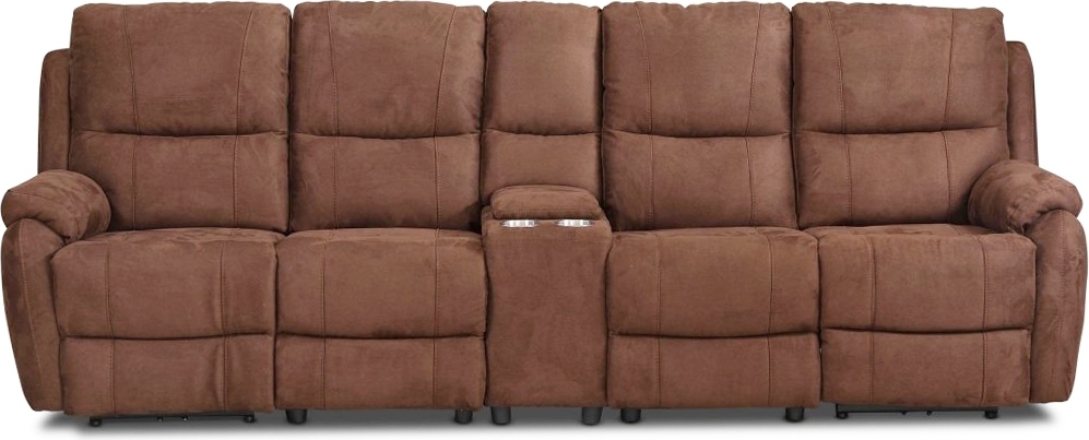 Reclinersoffa 287 cm el-styrning