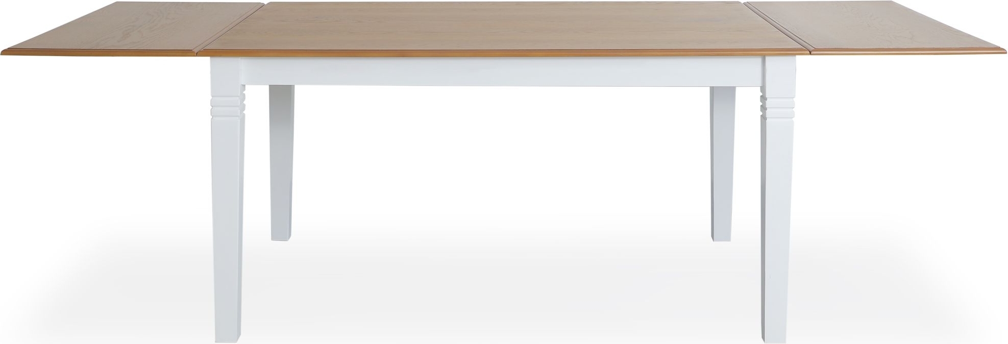 Nidingen till�ggsskiva - Vit / brunbetsad ekfan�r