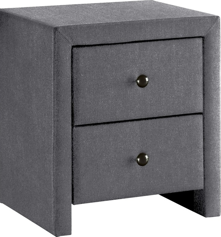 Klara s�ngbord - Gr� sammet