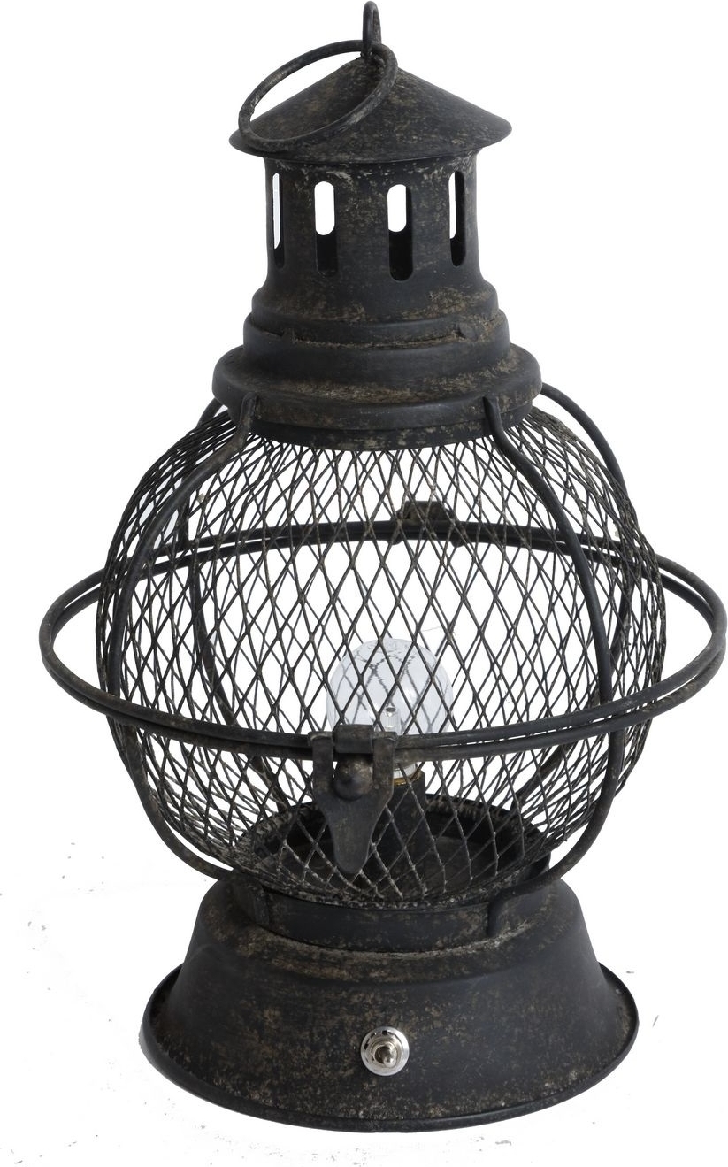 Sj� ljuslykta elektrisk - H�jd 24 cm