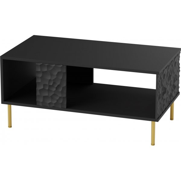 Table basse Bullet 92 x 50 cm - Noir/or Table basse Bullet 92 x 50 cm - Noir/or