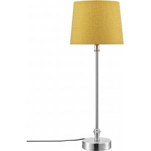 Liam bordslampa - Saffran/krom - 56 cm