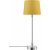 Lampe de table Liam - Safran/chrome - 56 cm