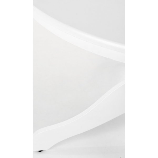 Matbord vitt 106 cm i diameter Matbord vitt 106 cm i diameter