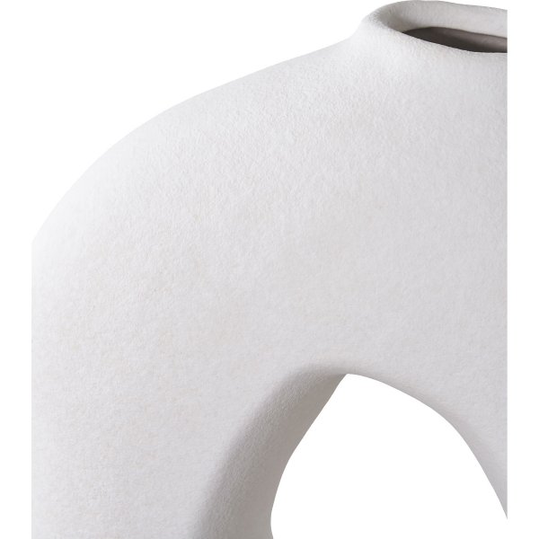 Vase Maison Nordique 38 cm - Blanc Vase Maison Nordique 38 cm - Blanc