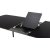 Table  manger Montreux 180-219 x 90 cm - Noir