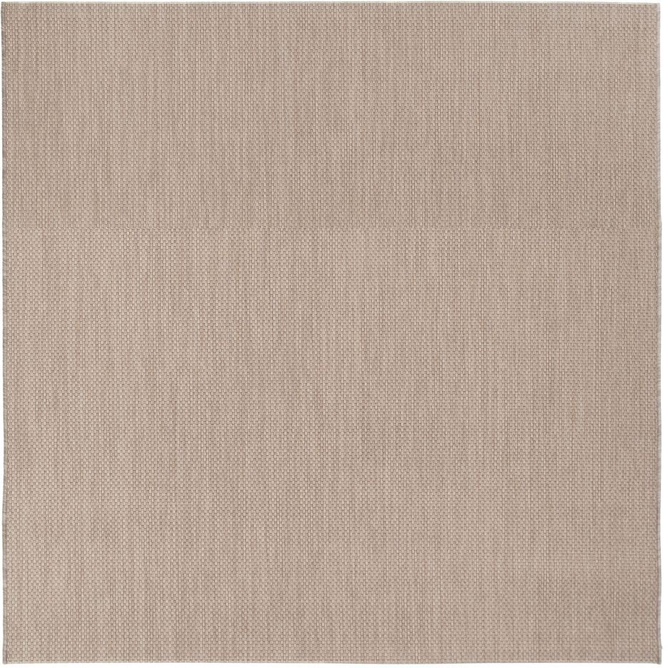 Flatvävd matta Eleanora Linne - 200x200 cm - Slätvävda mattor, Mattor