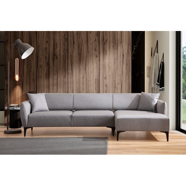 Canap divan Belissimo - Gris