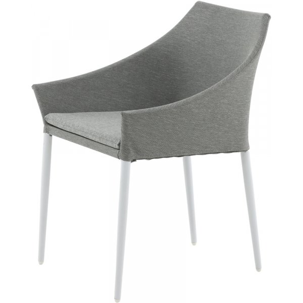 Spoga matstol - Ljusgr/Vit