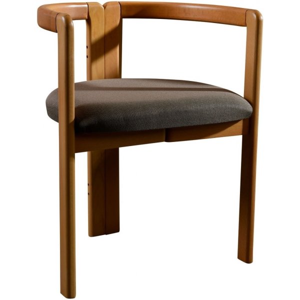 Cerni eetkamerstoel 2-pack - Eiken/bruin