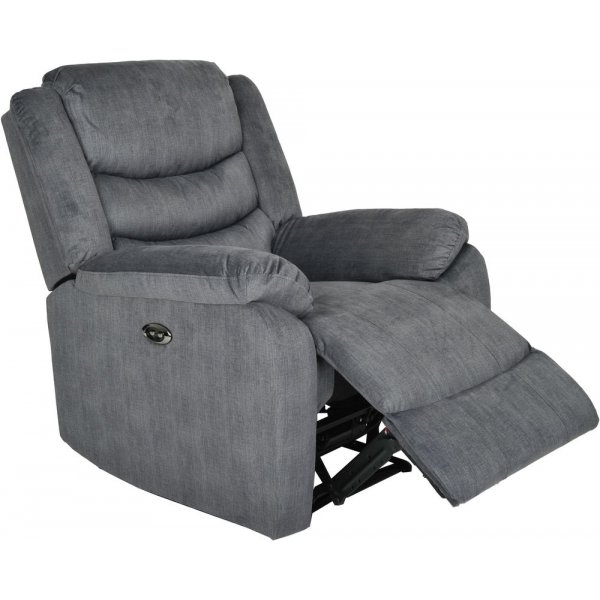 Winfield elektrisk recliner fåtölj - Mörkgrå + Fläckborttagare för möbler Winfield elektrisk recliner fåtölj - Mörkgrå + Fläckborttagare för möbler