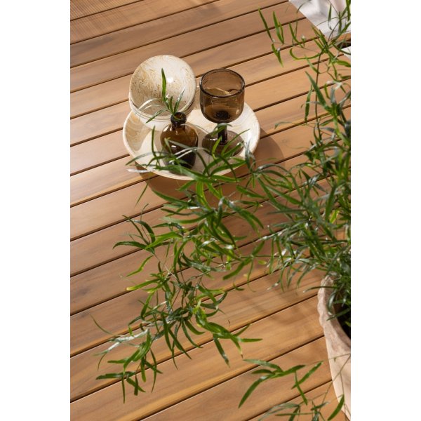 Holmbeck utematgrupp med 6 st Bois stolar - Svart/Natur Holmbeck utematgrupp med 6 st Bois stolar - Svart/Natur