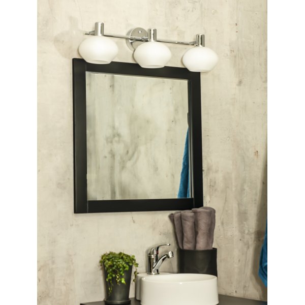 Elba wandlamp - Chroom/Opaalwit Elba wandlamp - Chroom/Opaalwit