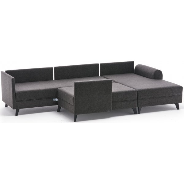 Canapé-lit Belen - Anthracite Canapé-lit Belen - Anthracite