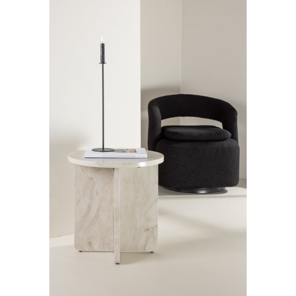 lesund sidobord 50 cm - Beige