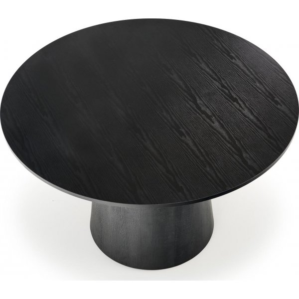 Table à manger Ginter Ø120 cm - Noir Table à manger Ginter Ø120 cm - Noir