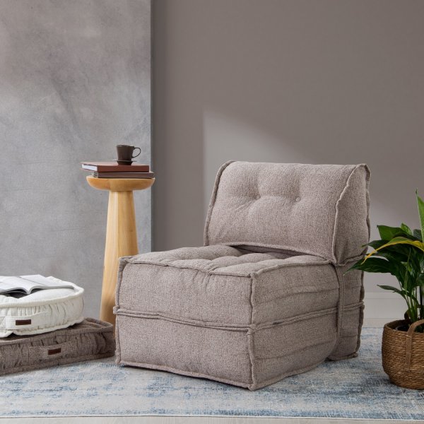 Fauteuil lit Faldi - Marron clair