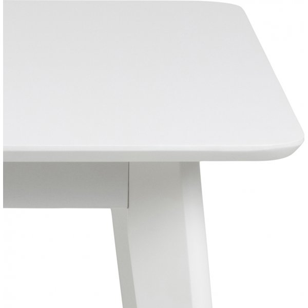 Table à manger Roxby 80-120 cm - Blanc Table à manger Roxby 80-120 cm - Blanc