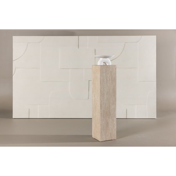 Ramsvik sidobord H:95 cm - Travertin-look