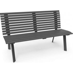 Ascot bänk - Grå + Fläckborttagare för möbler Ascot bänk - Grå + Fläckborttagare för möbler