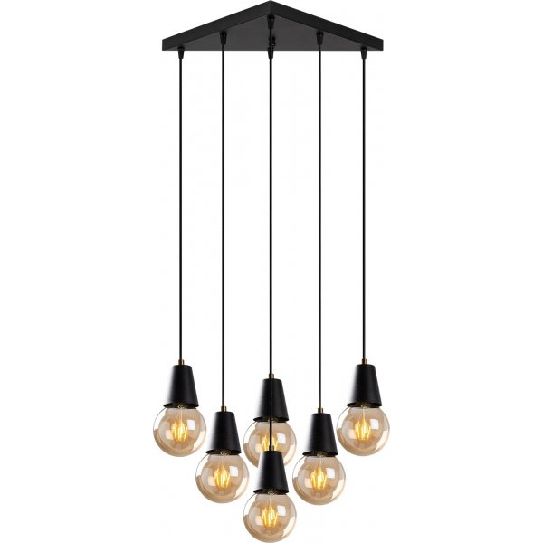 Tess taklampa 6471 - Svart