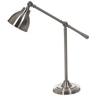 Koft bordslampa - Borstat Stål Koft bordslampa - Borstat Stål