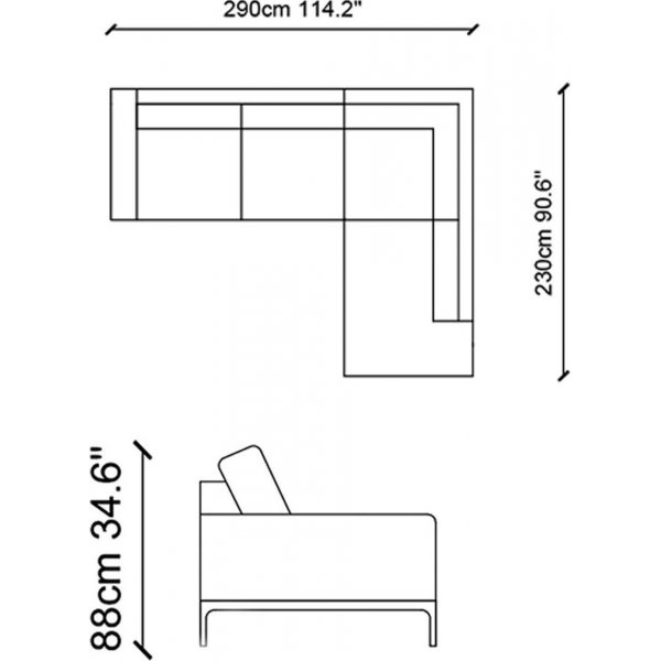 Secret hrnsoffa - Ljusgr