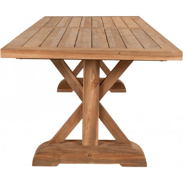 Volos buiten eettafel 240 x 100 cm - Teak