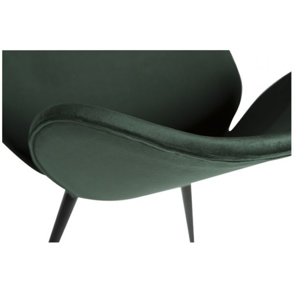 Chaise de salle à manger Cloud - Vert émeraude Chaise de salle à manger Cloud - Vert émeraude