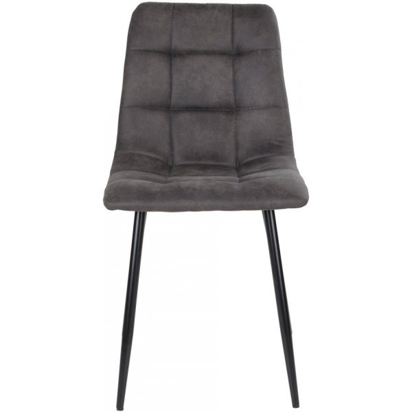 Chaise de salle  manger Middelfart - Gris fonc/noir