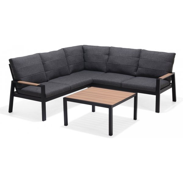 Salon Panama groupe 1 - Noir Salon Panama groupe 1 - Noir