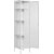 Vitrine Brisbane 40x35x180 cm - Blanc