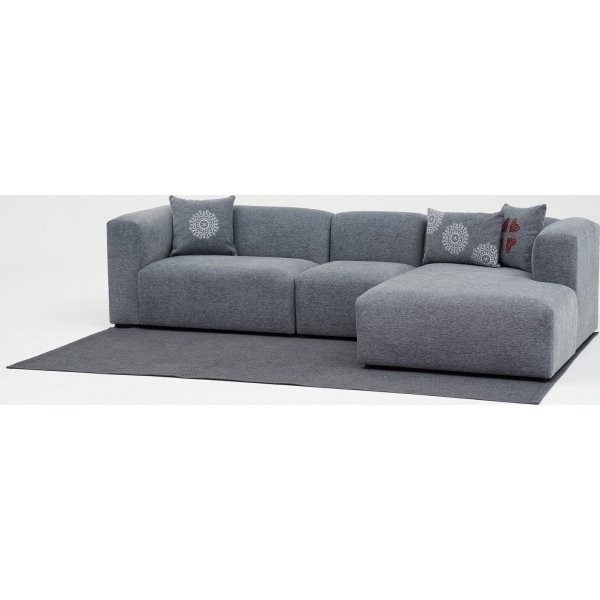 Linden divansoffa höger - Grå Linden divansoffa höger - Grå