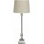 Lampe de table Linn - Chrome - 62 cm