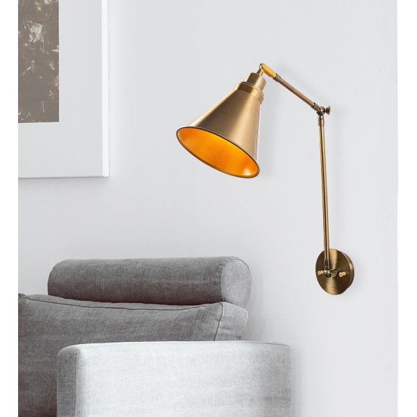 Berkeley wandlamp N-683 - Vintage