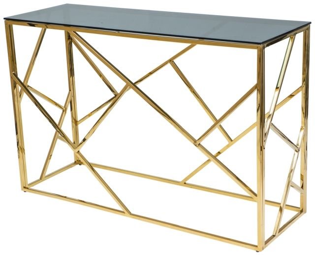Leavitt konsolbord Guldsvart 3495 kr Trendrum.se Leavitt konsolbord Guldsvart