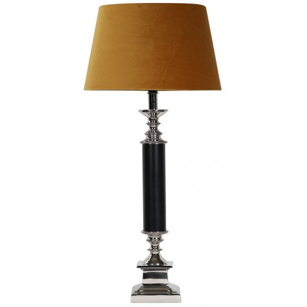 Zero lampfot H55 cm - Svart / Krom Zero lampfot H55 cm - Svart / Krom