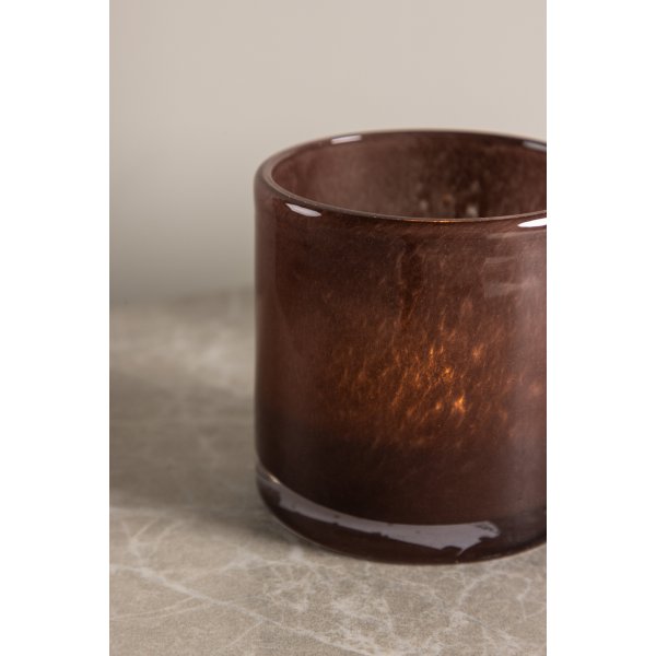 Glora lykta Ø8 cm - Brun Glora lykta Ø8 cm - Brun