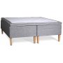 Sensation gr sng 180x200 cm med 7-zons pocket / pocket + Mbeltassar