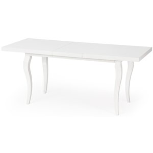 Lorens utdragbart matbord 160-240 cm - Vit Högglans