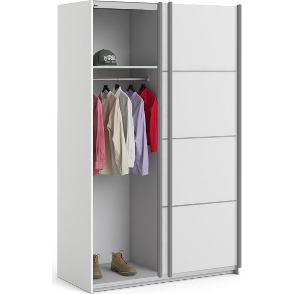 Verona smalle kledingkast - Wit