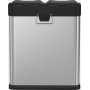 Maiken soptunna 30 l - Silver/svart