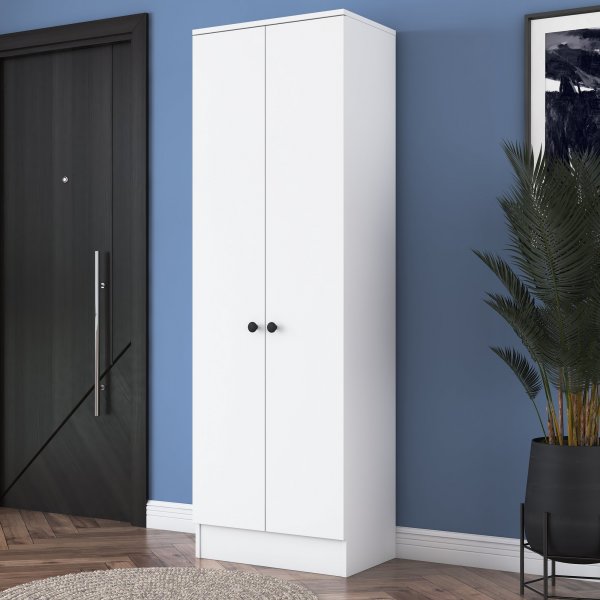 Armoire Mendy - Blanc Armoire Mendy - Blanc