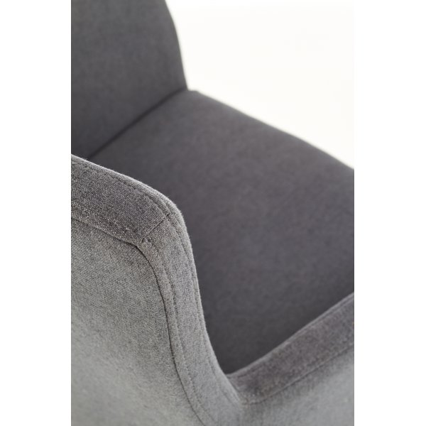 Chaise de salle à manger Erica - Gris foncé Chaise de salle à manger Erica - Gris foncé