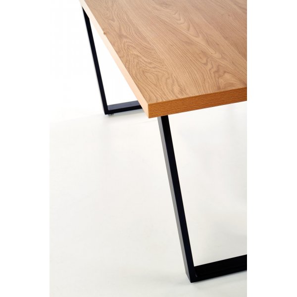 Gentofte matbord 160 cm - Ek/svart Gentofte matbord 160 cm - Ek/svart