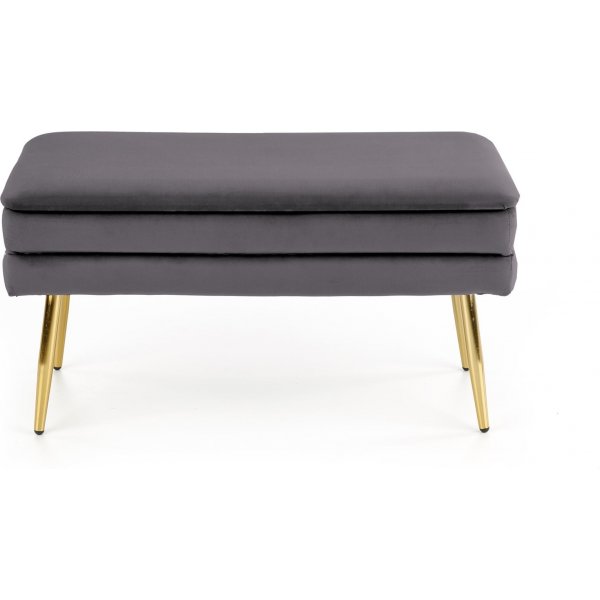 Darnell sittbnk - Gr/guld