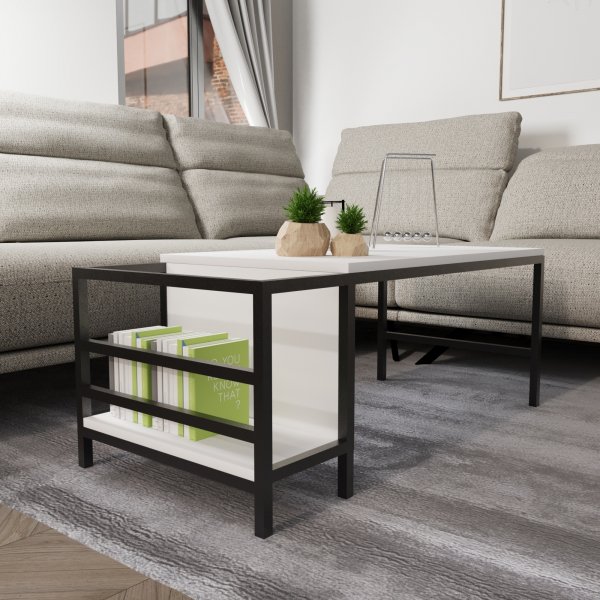 Contempo soffbord 110 x 60 cm - Vit Contempo soffbord 110 x 60 cm - Vit