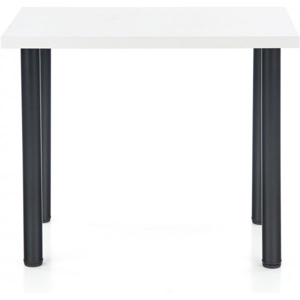 Table à manger Buno 90 cm - Blanc/noir Table à manger Buno 90 cm - Blanc/noir